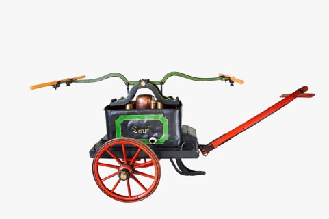 Water pump carriage from the 19th century