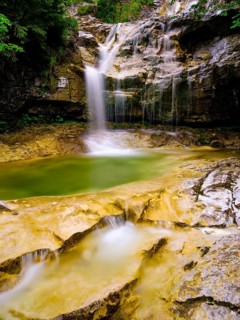 Waterfall at Konigsbach