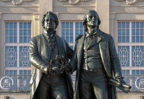 Goethe-Schiller Monument