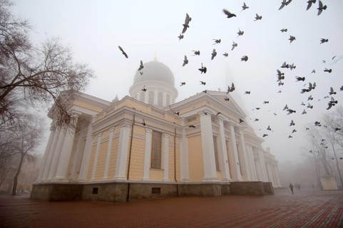 Odessa Orthodox Cathedral or Spaso-Preobrazhensky Cathedral