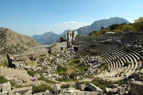 Ruins of the amphitheatre