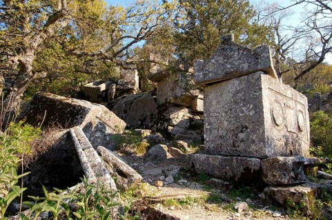 Lycian sarcophagus