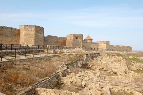 Ruins of antique Tyras