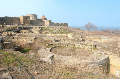 Ruins of antique Tyras