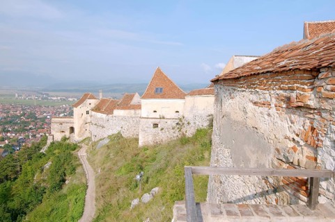 RaÈ™nov Citadel or Rosenauer Burg citadel