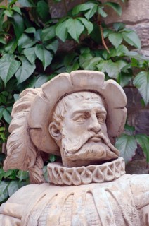 Sculpture of a knight