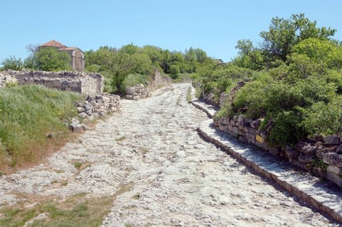 Ruins of the medieval fortress
