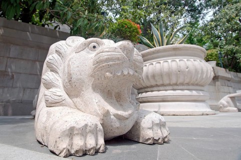 Lion skulpture
