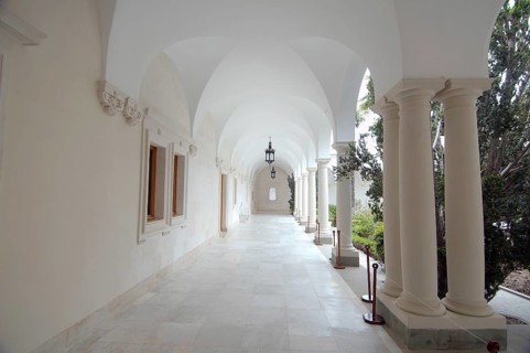 Italian courtyard of Livadia Palace