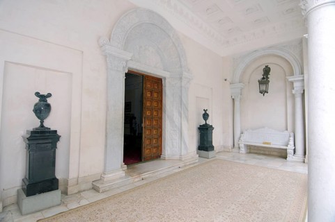 Entrance of Livadia Palace