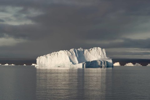 Iceberg in the Evening Sun