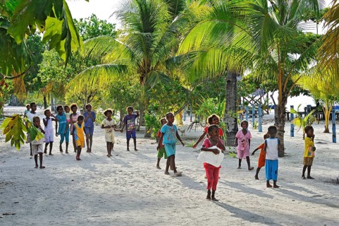 Local children