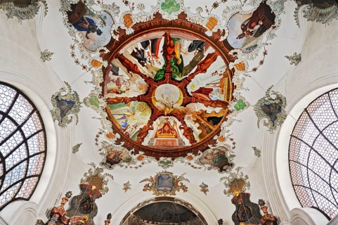Ceiling frescoes