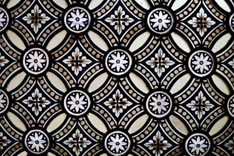 Decoration on the Holy Trinity Column in Heiligenkreuz Abbey