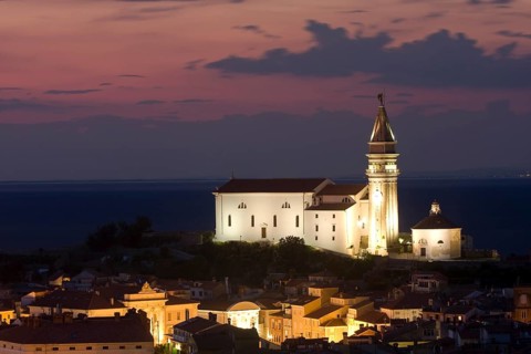 St. George's Cathedral in the evening