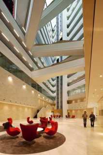 Spiegel Publishing House building on Ericusspitze
