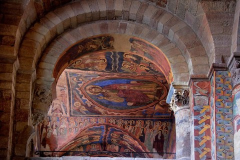 Christ Pantocrator fresco