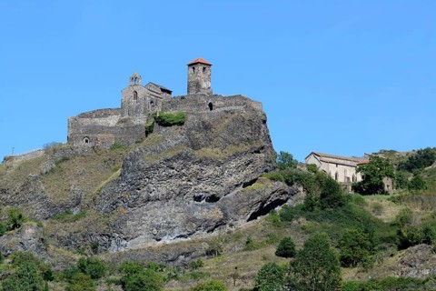 Saint Ilpize castle and the chapel