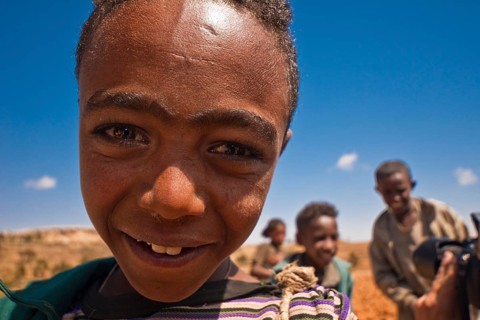 Children from Tigray
