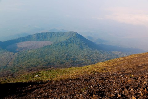 Crater of Mount Shaheru