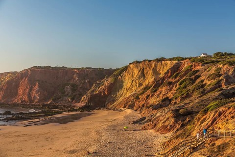 Cliffs at Praia do Amado