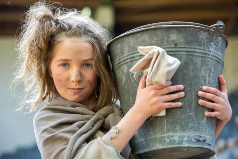 The poor girl Cosette
