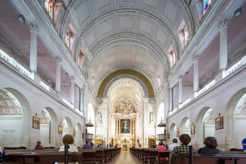 Interior of the Basilica Antiga