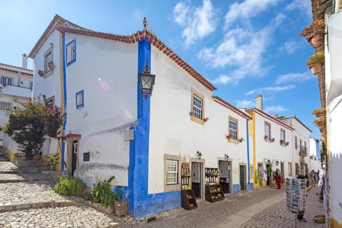 Alley within the castle walls