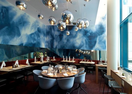 Restaurant at the Scandic Hamburg Emporio Hotel