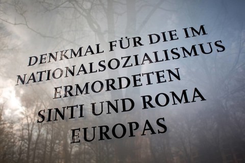 Denkmal fuer die im Nationalsozialismus ermordeten Sinti und Roma Europas'
