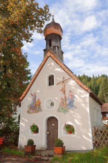 Chapel with lueftlmalerei