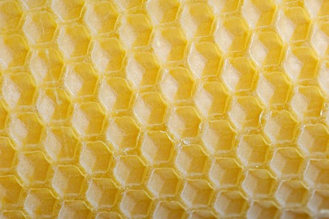 Candle made of beeswax