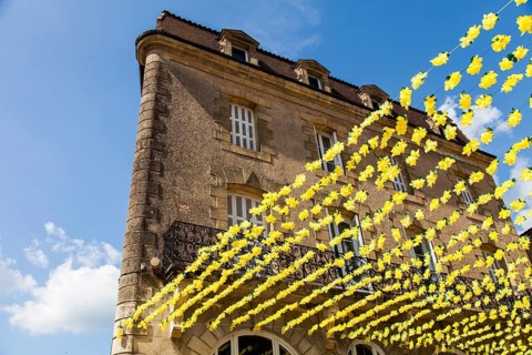 Summer festival in Belves