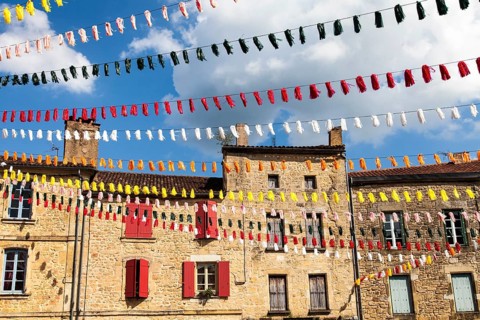 Summer festival in Belves