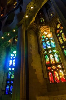 Interior of the Sagrada Familia
