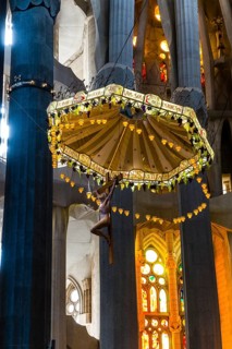 Interior of the Sagrada Familia