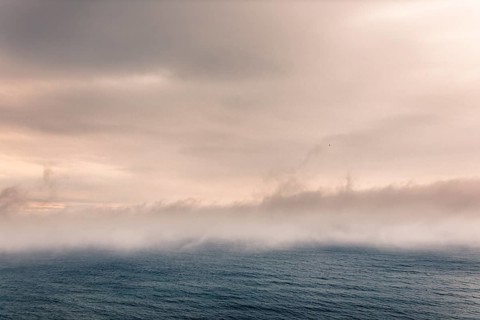 Sea fog over the Arctic Ocean