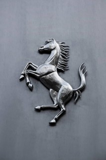 Ferrari prancing horse logo