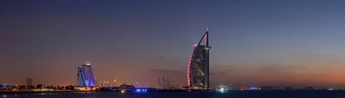 Skyline with the Jumeirah Beach Hotel
