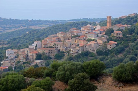 Mountain village of Aregno