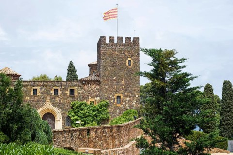 Castell de Cap Roig manor at Cap Roig