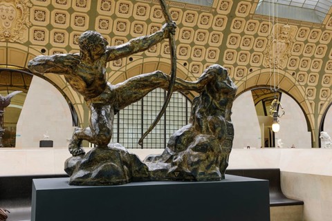 Statue in the Musee d'Orsay
