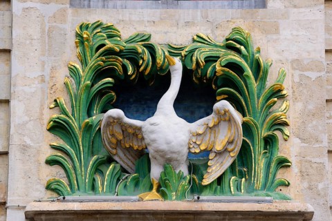 Goose on the Maison du Cygne