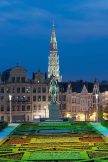 View from Mont des Arts