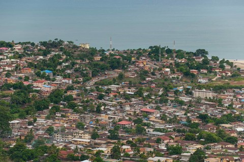 View over the Aberdeen Hill district