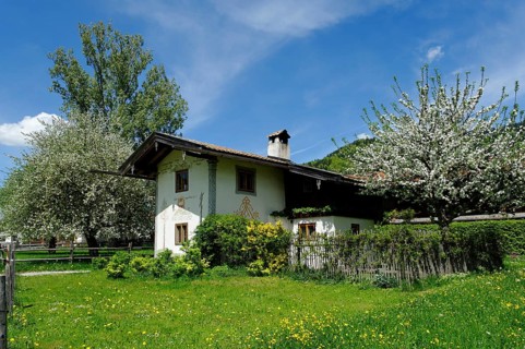 House with mural paintings