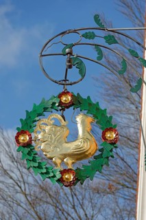 Hanging sign of Hotel Gasthof Schattenhofer