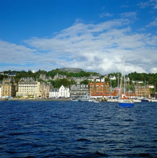 Mac Caig's Tower above the Oban Distillery