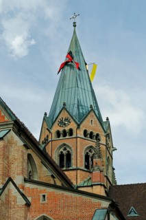 Spire of the Benedictine monastery