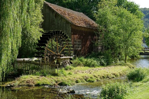 Source of the Schambach stream
